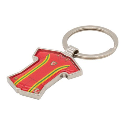 Picture of SPORTS KIT SHAPE KEYRING - SINGLE SIDED (BESPOKE)