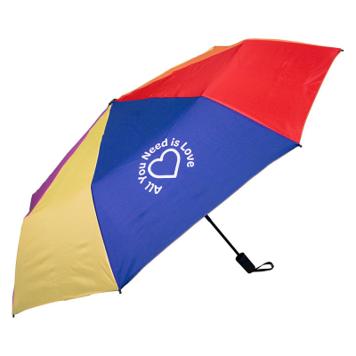 Picture of FULL COLOUR PRINTED COMPACT UMBRELLA