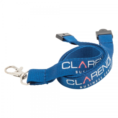 Picture of EXPRESS 15MM FLAT POLYESTER LANYARD.