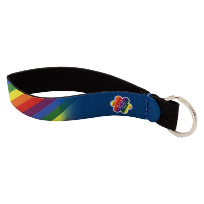 Picture of 20MM NEOPRENE WRIST BAND KEYRING.