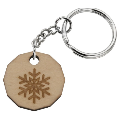 Picture of WOOD KEYRING (50MM).
