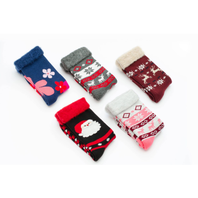 Picture of CLASSIC CREW FLUFFY SUSTAINABLE SOCKS + GRIPPER