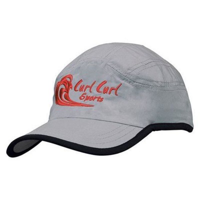 Picture of MICROFIBRE SPORTS CAP with Trim on Edge of Crown & Peak