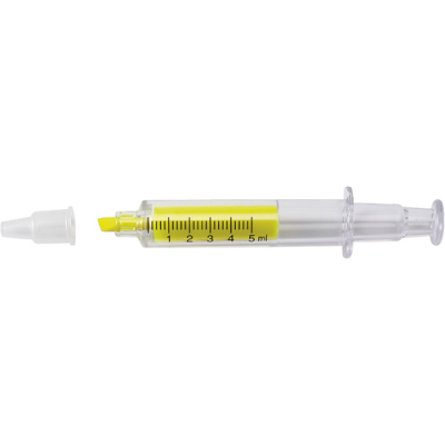 Picture of SYRINGE TEXT MARKER in Yellow