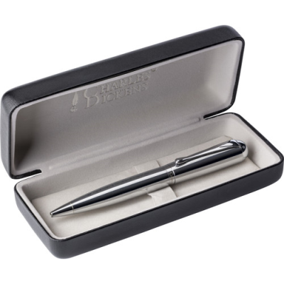 Picture of CHARLES DICKENS® METAL BALL PEN in Silver