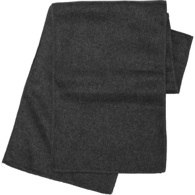 Picture of FLEECE SCARF in Black.