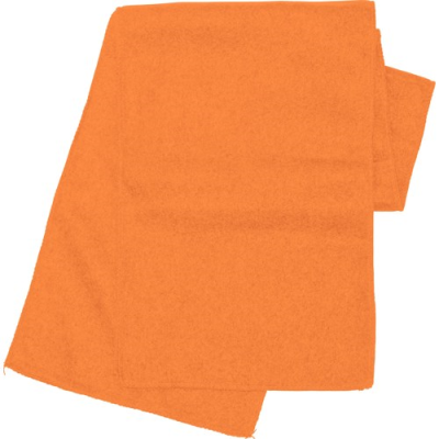 Picture of FLEECE SCARF in Orange.