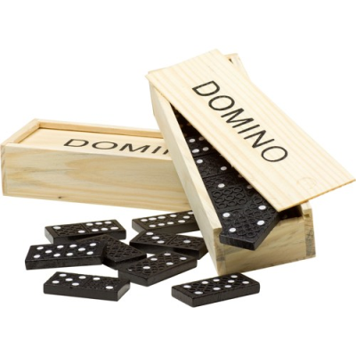 Picture of DOMINO GAME in Brown.