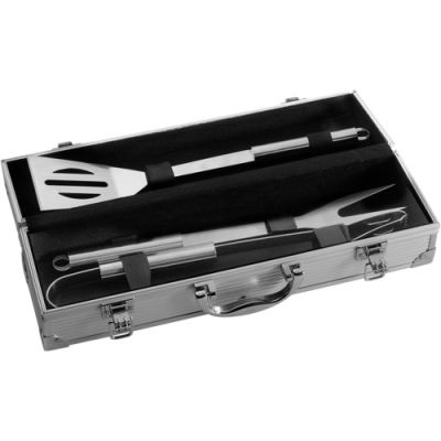 Picture of BARBECUE SET in Silver