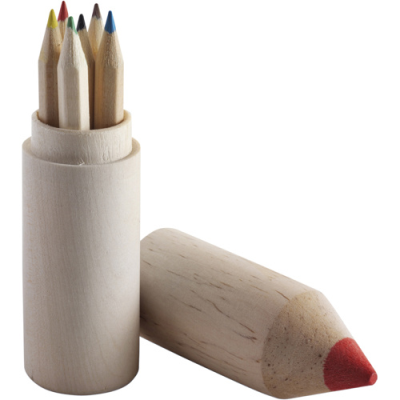 Picture of PENCIL HOLDER (6PC) in Brown.