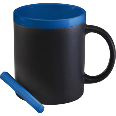 Picture of MUG with Chalks in Cobalt Blue.