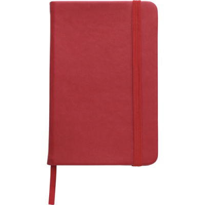 Picture of THE STANWAY - NOTE BOOK SOFT FEEL in Red