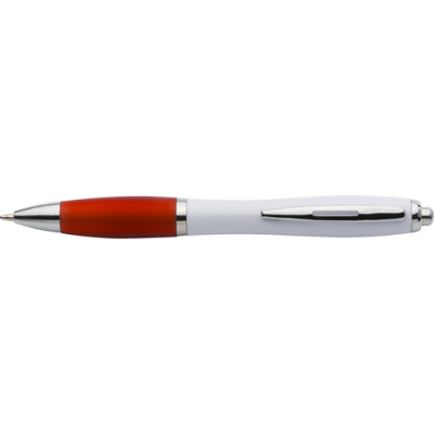 Picture of PLASTIC BALL PEN in Red.