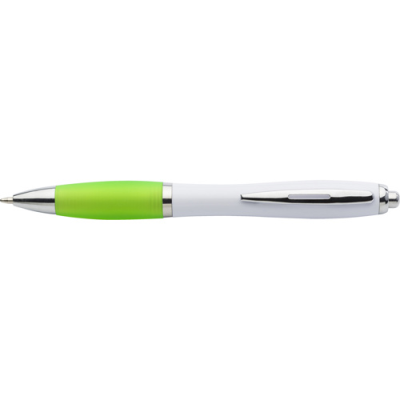 Picture of PLASTIC BALL PEN in Lime