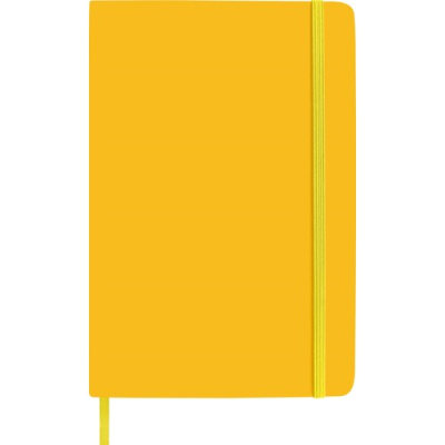 Picture of THE BRAISWICK - NOTE BOOK SOFT FEEL in Yellow