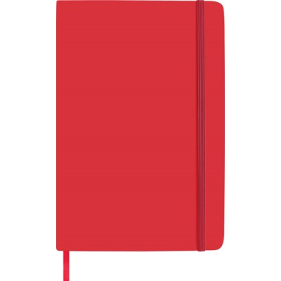 Picture of THE BRAISWICK - NOTE BOOK SOFT FEEL in Red