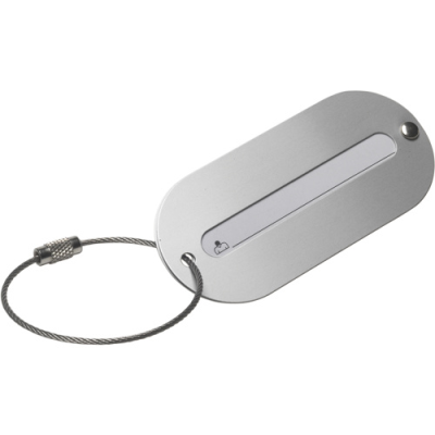 Picture of LUGGAGE TAG in Silver.