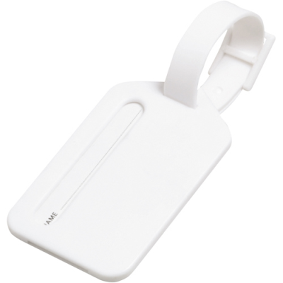 Picture of LUGGAGE TAG in White.