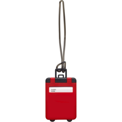 Picture of LUGGAGE TAG in Red.