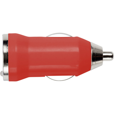 Picture of CAR POWER ADAPTER in Red.