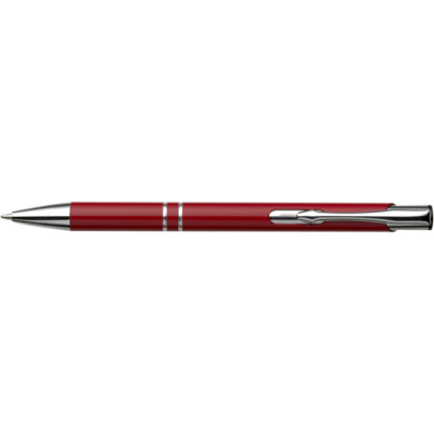 Picture of PUSH BUTTON BALL PEN in Red.