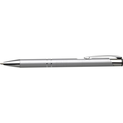 Picture of PUSH BUTTON BALL PEN in Silver