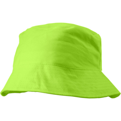 Picture of CHILDRENS SUN HAT in Lime.