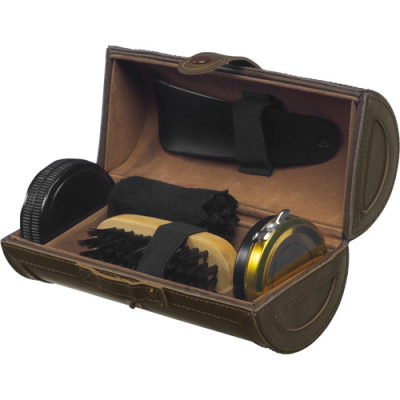 Picture of SHOE POLISH SET in Brown