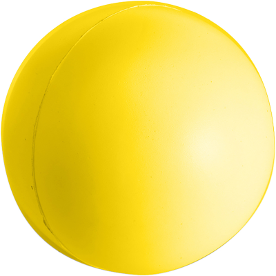 Picture of PU FOAM STRESS BALL in Yellow