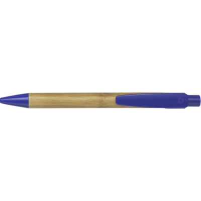 Picture of THE UNI - BAMBOO BALL PEN in Blue