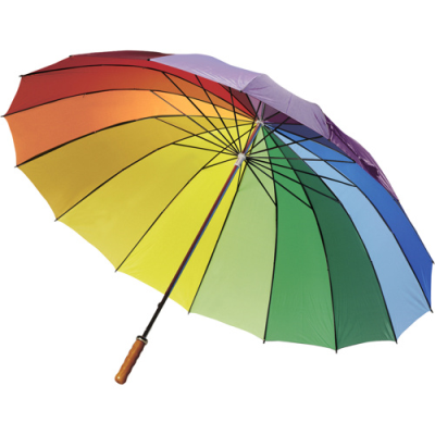 Picture of MANUAL POLYESTER UMBRELLA.