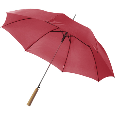 Picture of POLYESTER (190T) UMBRELLA in Burgundy.