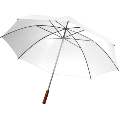 Picture of GOLF UMBRELLA in White.