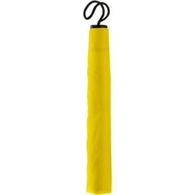 Picture of TELESCOPIC UMBRELLA in Yellow.