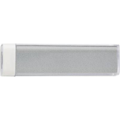 Picture of POWER BANK in Silver.