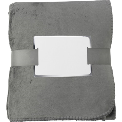 Picture of MICRO MINK BLANKET in Grey.