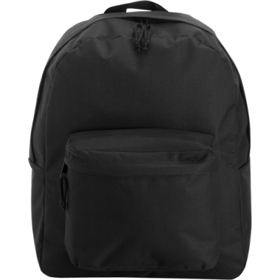 Picture of THE CENTURIA - POLYESTER BACKPACK RUCKSACK in Black