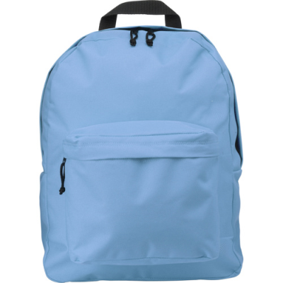 Picture of THE CENTURIA - POLYESTER BACKPACK RUCKSACK in Light Blue.