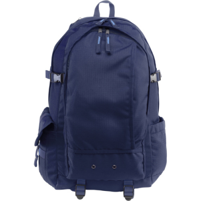 Picture of RIPSTOP BACKPACK RUCKSACK in Blue.