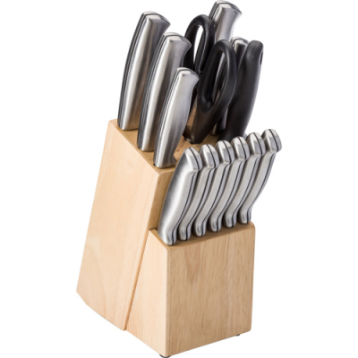 Picture of KNIFE SET in Brown.