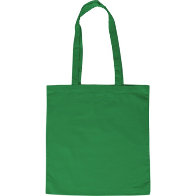 Picture of ECO FRIENDLY COTTON SHOPPER TOTE BAG in Green