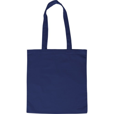 Picture of ECO FRIENDLY COTTON SHOPPER TOTE BAG in Blue