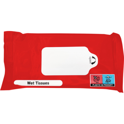 Picture of TISSUE PACK, 10PC in Red.