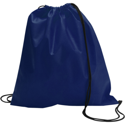 Picture of DRAWSTRING BACKPACK RUCKSACK in Blue.