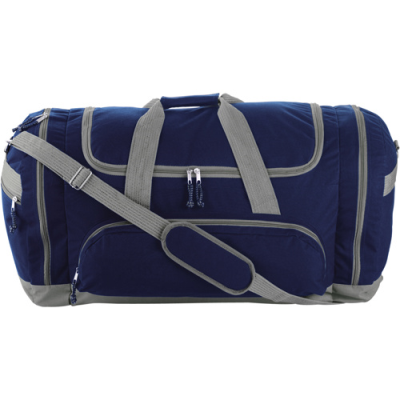 Picture of SPORTS & TRAVEL BAG in Blue.