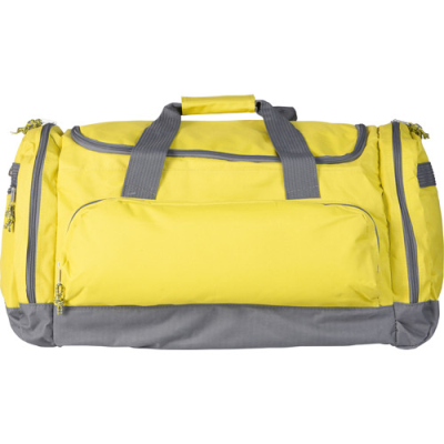 Picture of SPORTS & TRAVEL BAG in Yellow.