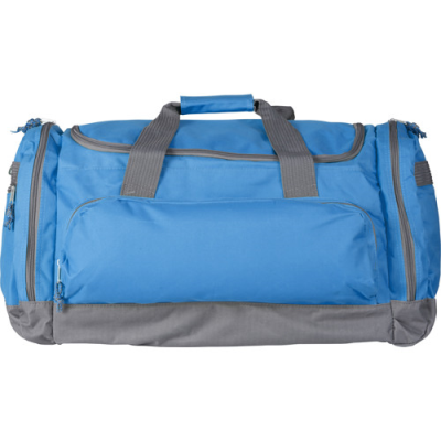 Picture of SPORTS & TRAVEL BAG in Light Blue.