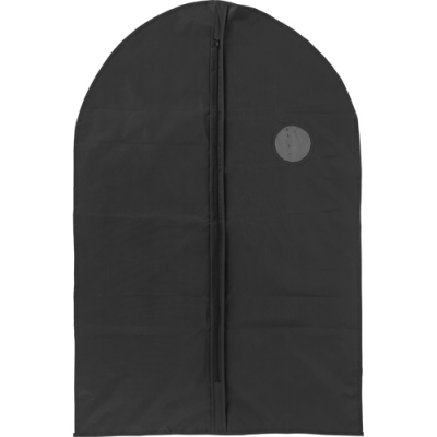 Picture of GARMENT BAG with a Zipper in Black.