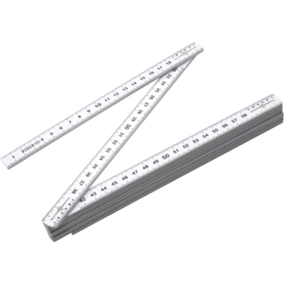 Picture of FOLDING RULER in White.