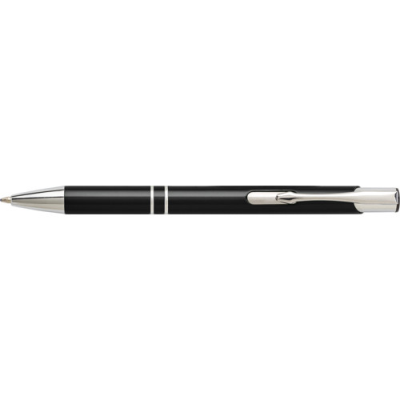 Picture of ALUMINIUM METAL BALL PEN in Black